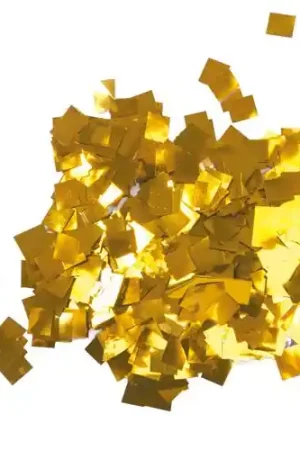 Commandez en ligne - TCM FX Confettis métallisés gouttes de pluie 6 x 6 mm, or, 1 kg