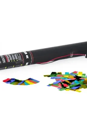 Bon plan | TCM FX Canon à confettis électrique 50 cm, multicolore métallique