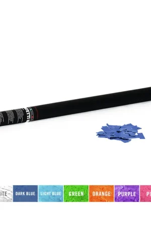 TCM FX Canon à confettis 80 cm, bleu foncé | Satisfait ou remboursé