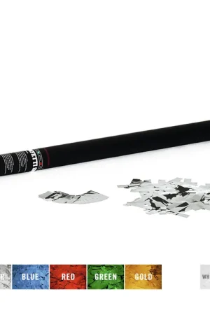 Bon prix - TCM FX Canon à confettis 80 cm, argent