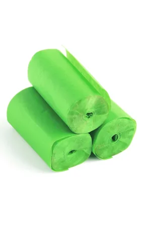 TCM FX Serpentins Slowfall 10 m x 5 cm, vert clair, 10x - Prix choc