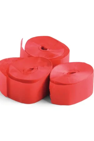 TCM FX Serpentins Slowfall 10 m x 1,5 cm, rouge, 32x | Meilleure vente
