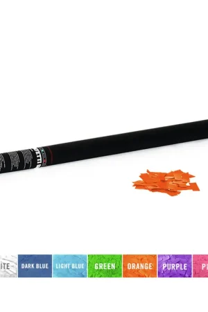 Qualité premium - TCM FX Canon à confettis 80 cm, orange