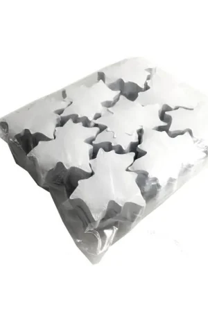 Prix doux | TCM FX Confettis Slowfall feuilles d'érable 100 x 100 mm, blanc, 1 kg