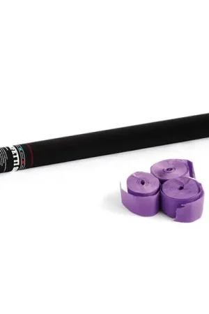 TCM FX Canon à serpentins 80 cm, mauve | Commandez dès maintenant