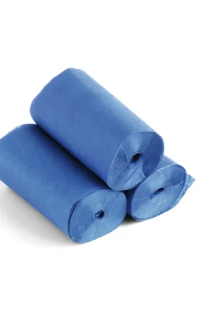 TCM FX Serpentins Slowfall 10 m x 5 cm, bleu foncé, 10x | Premium