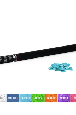 TCM FX Canon à confettis 80 cm, bleu clair - Nouveau