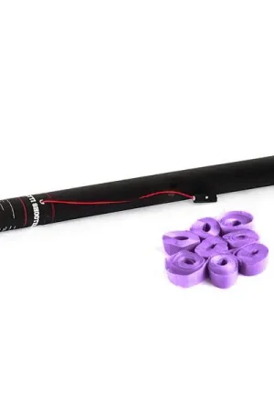 TCM FX Canon à serpentins électrique 80 cm, mauve - Très apprécié des clients