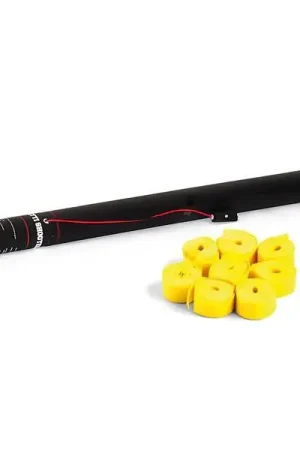 TCM FX Canon à serpentins électrique 80 cm, jaune | Tout juste disponible