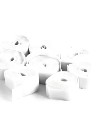 TCM FX Serpentins Slowfall 5 m x 0,85 cm, blanc, 100x - En stock