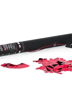 TCM FX Canon à confettis électrique 50 cm, rose métallique | Super prix