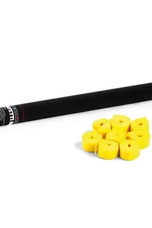 Nouveau chez nous - TCM FX Canon à serpentins 80 cm, jaune