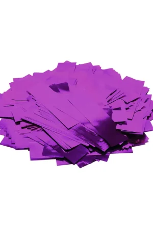 Promotion - TCM FX Confettis métallisés rectangulaires 55 x 18 mm, rose, 1 kg