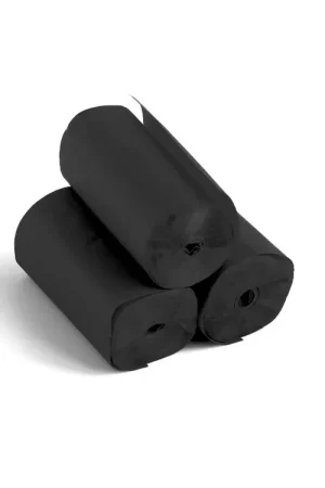 Soldes | TCM FX Serpentins Slowfall 10 m x 5 cm, noir, 10x