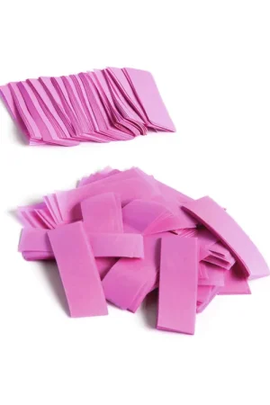 Bientôt épuisé | TCM FX Confettis Slowfall rectangulaires 55 x 18 mm, rose, 1 kg