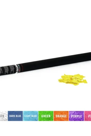 Prix usine | TCM FX Canon à confettis 80 cm, jaune