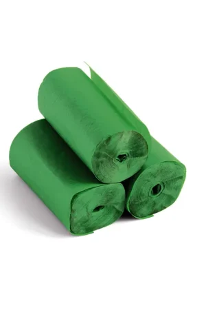 Aujourd'hui seulement | TCM FX Serpentins Slowfall 10 m x 5 cm, vert foncé, 10x
