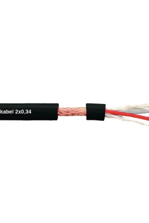HELUKABEL Câble DMX 2 x 0,34 100 m noir | Très apprécié des clients