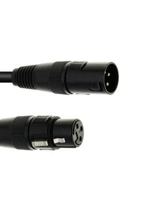 Super prix | EUROLITE Câble DMX XLR 3 broches 10 m noir