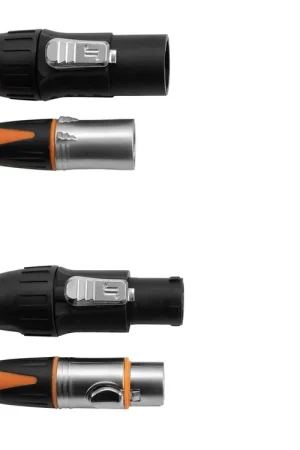 Expédition immédiate - EUROLITE Combi Cable DT-2 DMX IP T-Con/3-pin XLR 5m