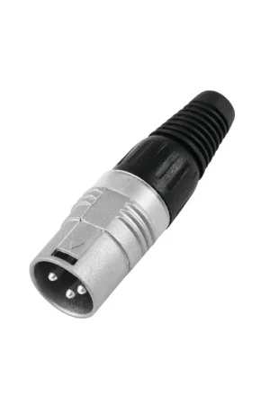 HICON Fiche XLR 3 broches noire HI-X3CM - Promo exceptionnelle