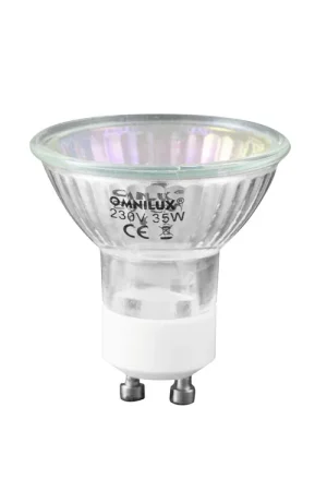 Meilleure vente - OMNILUX GU-10 230 V/50 W 1500 h 25° bleu