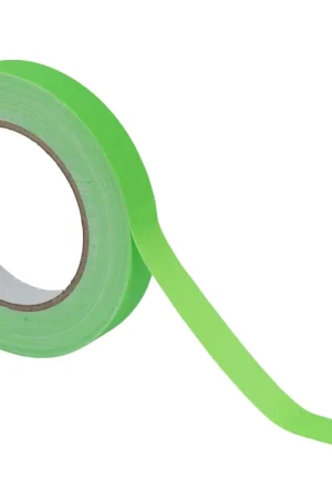 Gaffa Tape 19 mm x 25 m vert fluo UV | Affaire à saisir