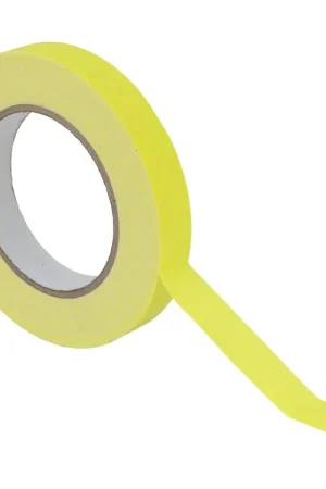 Prix exceptionnel | Gaffa Tape 19 mm x 25 m jaune fluo UV