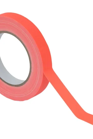 Gaffa Tape 19 mm x 25 m orange fluo UV | Plus que quelques jours