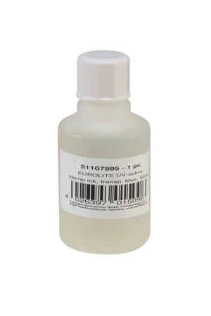 Coup de cœur | EUROLITE Colorant UV pour tampon, bleu transparent, 50 ml