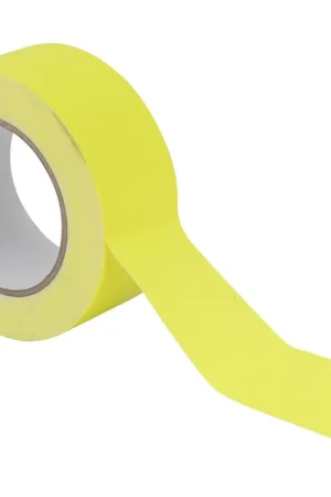 Déstockage - Gaffa Tape 50 mm x 25 m jaune fluo UV