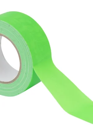 Tout juste arrivé | Gaffa Tape 50 mm x 25 m vert fluo UV