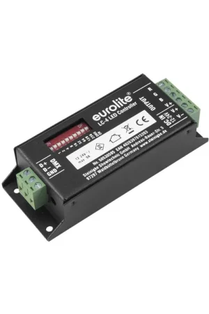 Super prix - EUROLITE Contrôleur RGB DMX LC-4 LED Strip