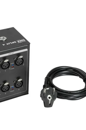 Achetez dès maintenant | EUROLITE DMX Split 4 Mini répartiteur 3 pôles