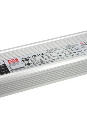 Super prix - MEANWELL Bloc d'alimentation LED 320W / 24V IP67 HLG-320H-24
