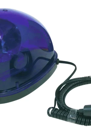 Retour facile - EUROLITE Gyrophare de police STA-1221 bleu 12 V / 21 W