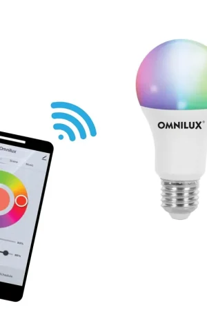 OMNILUX LED E27 RGB/WW/CW WiFi | Expédition express
