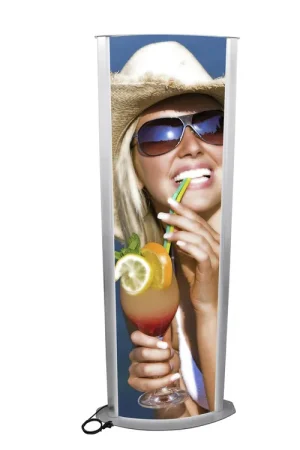 EUROPALMS Colonne publicitaire, grand, 200 x 80 cm - Très bien noté