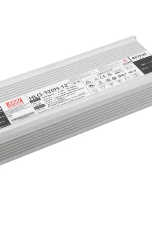 Très populaire - MEANWELL Bloc d'alimentation LED 264W / 12V IP67 HLG-320H-12