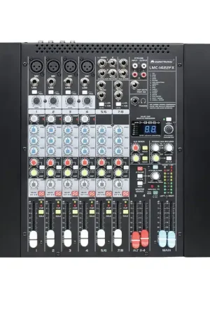 Prix malin - OMNITRONIC Console de mixage USB LMC-1422FX