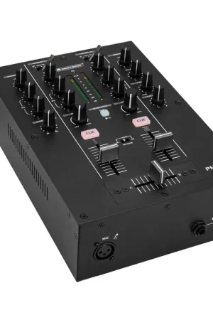 Retour facile | OMNITRONIC PM-202F 2-Channel DJ Mixer with Filter and Bluetooth