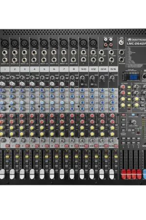 OMNITRONIC Console de mixage USB LMC-2642FX - Nouveau au catalogue