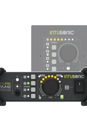 INTUSONIC VLA42 régulateur de volume 4-IN-1 télécommandé - Disponible à la commande