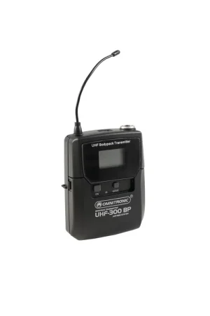 Produit tendance | OMNITRONIC Émetteur de poche UHF-300 823-832/863-865 MHz