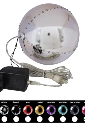 Bien noté | EUROPALMS Boule de neige LED 15 cm, rose