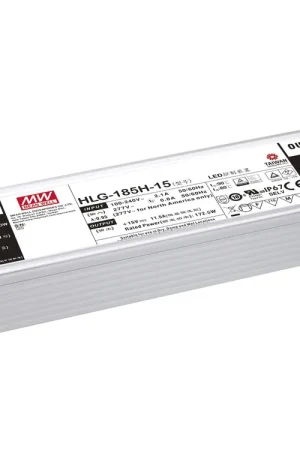 MEANWELL Bloc d'alimentation LED 156W / 12V IP67 HLG-185H-12 | Ne manquez pas cette offre