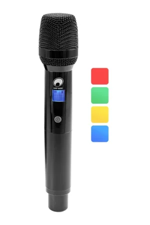 Disponible dès maintenant | OMNITRONIC UHF-600 Handheld Microphone 823-832/863-865 MHz