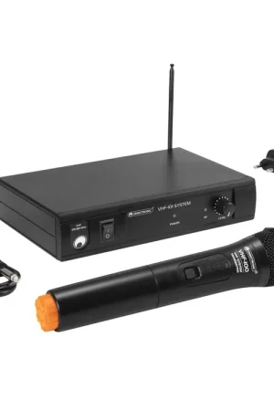 Dernier arrivage | OMNITRONIC Système de microphone VHF-101 sans fil 212,35 MHz
