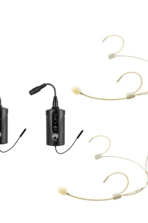 Quantité limitée | OMNITRONIC set FAS TWO + 2x BP + 2x casque 660 - 690 Mhz