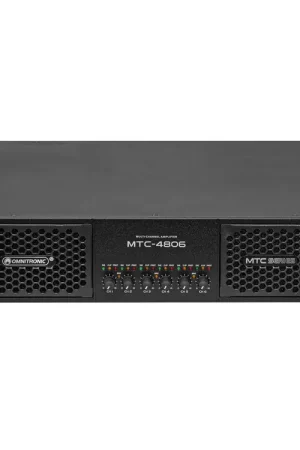 Recommandé | OMNITRONIC MTC-4806 6-channel Amplifier